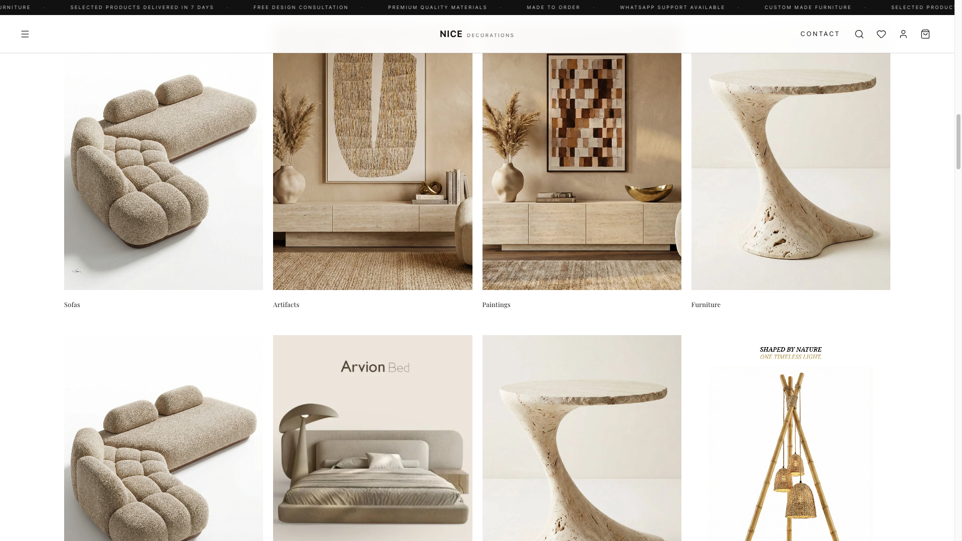 Shop by Category mosaic