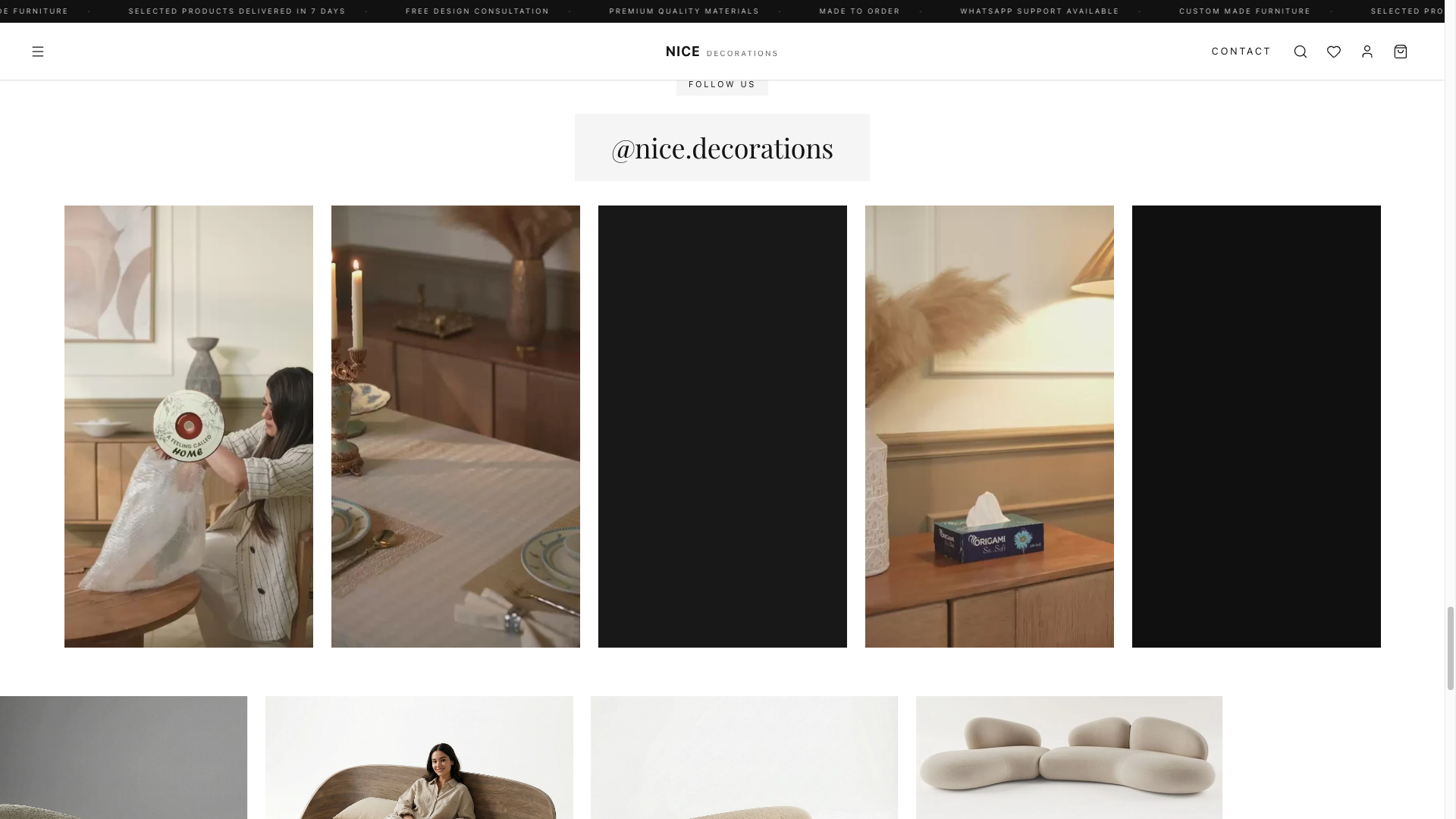 Discover grid — @nice.decorations